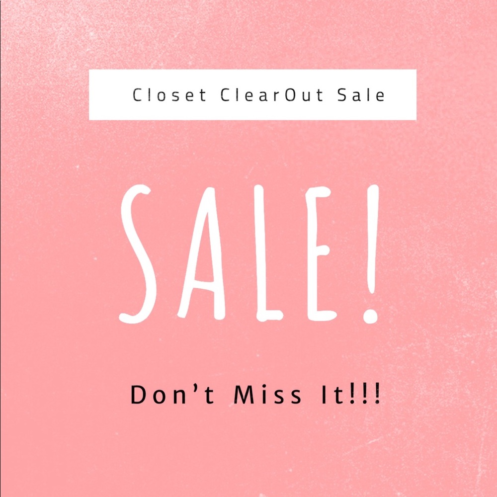 Closet Sale
